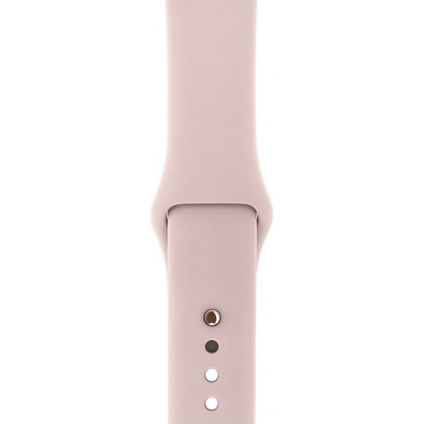 Фото - Смарт-часы Apple Watch Series 3 GPS, 42mm Gold Aluminium Case with Pink Sand Sport Band (MQL22FS/A)