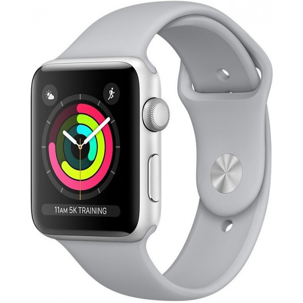 Фото - Смарт-часы Apple Watch Series 3 GPS, 42mm Silver Aluminium Case with Fog Sport Band (MQL02FS/A)