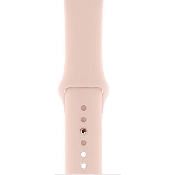 Фото - Смарт-часы Apple Watch Series 4 GPS 40mm Gold Aluminium Case with Pink Sand Sport Band (MU682UA/A)