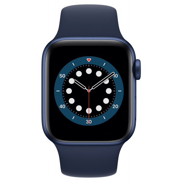 Фото - Смарт-годинник Apple Watch Series 6 40mm Blue Aluminium Case with Deep Navy Sport Band