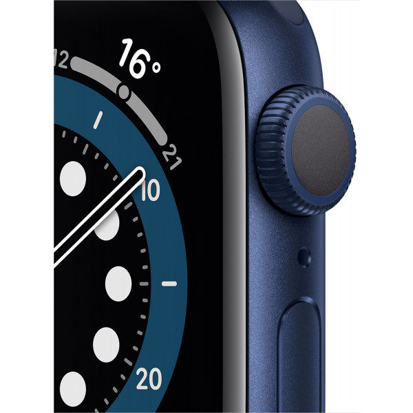 Фото - Смарт-годинник Apple Watch Series 6 40mm Blue Aluminium Case with Deep Navy Sport Band