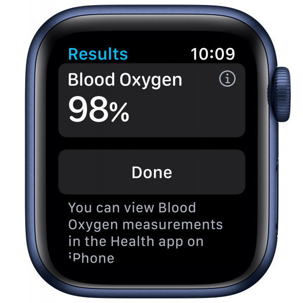 Фото - Смарт-годинник Apple Watch Series 6 40mm Blue Aluminium Case with Deep Navy Sport Band