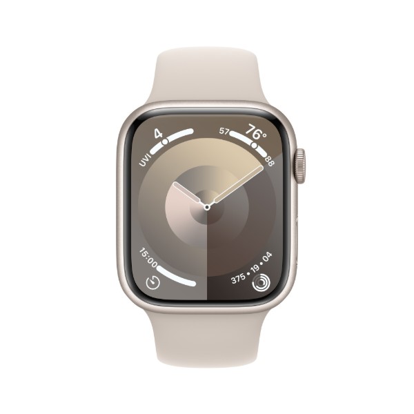 Фото - Смарт-часы Apple Watch Series 9 GPS 45mm Starlight Aluminium Case with Starlight Sport Band - M/L
