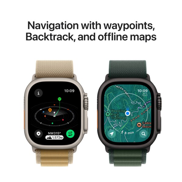 Фото - Смарт-годинник Apple Watch Ultra 2 GPS 49mm Black Titanium Case with Black Titanium Milanese Loop - L