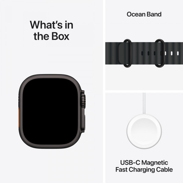 Фото - Смарт-часы Apple Watch Ultra 2 GPS 49mm Natural Titanium Case with Navy Ocean Band