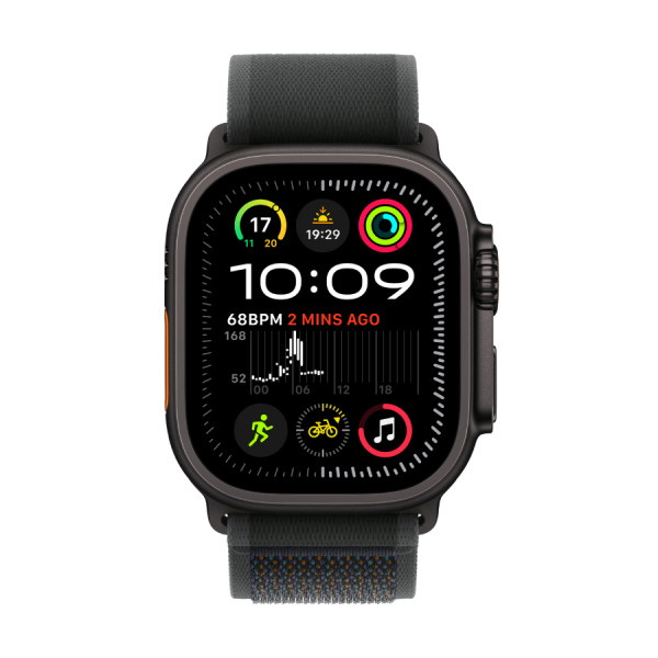 Фото - Смарт-годинник Apple Watch Ultra 2 GPS 49mm Black Titanium Case with Black Trail Loop - M/L