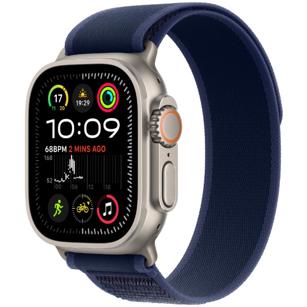 Фото - Смарт-часы Apple Watch Ultra 2 GPS 49mm Natural Titanium Case with Blue Trail Loop - S/M Фото - Смарт-часы Apple Watch Ultra 2 GPS 49mm Natural Titanium Case with Blue Trail Loop - S/M
