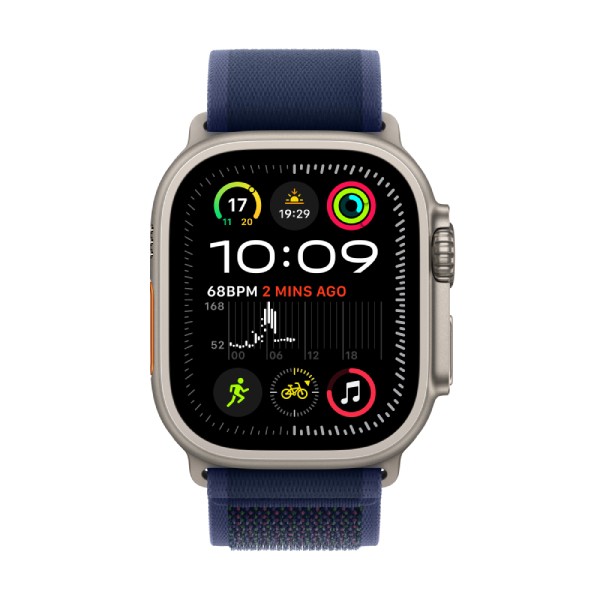 Фото - Смарт-часы Apple Watch Ultra 2 GPS 49mm Natural Titanium Case with Blue Trail Loop - M/L