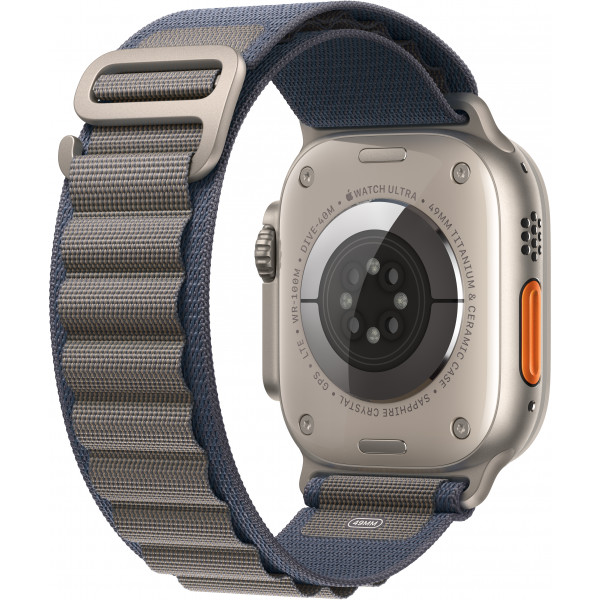 Фото - Смарт-часы Apple Watch Ultra 2 GPS 49mm Titanium Case with Blue Alpine Loop - Large