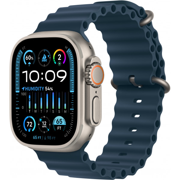 Фото - Смарт-годинник Apple Watch Ultra 2 GPS 49mm Titanium Case with Blue Ocean Band