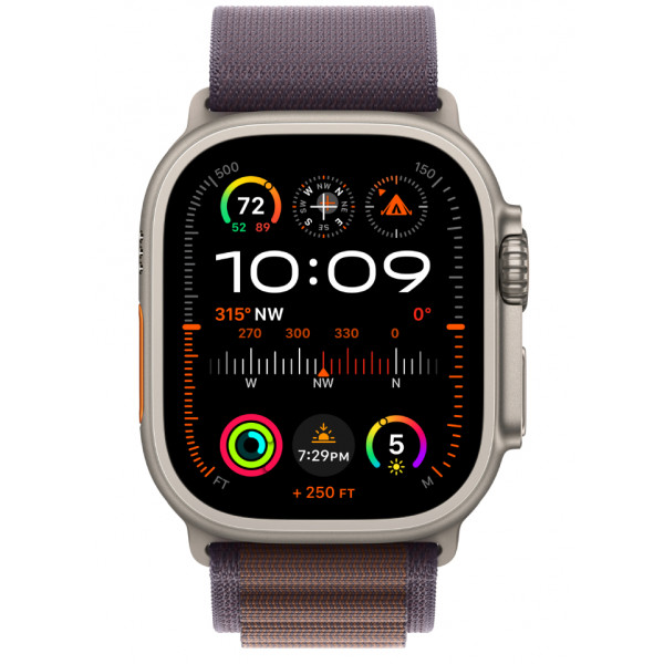Фото - Смарт-часы Apple Watch Ultra 2 GPS 49mm Titanium Case with Indigo Alpine Loop - Large