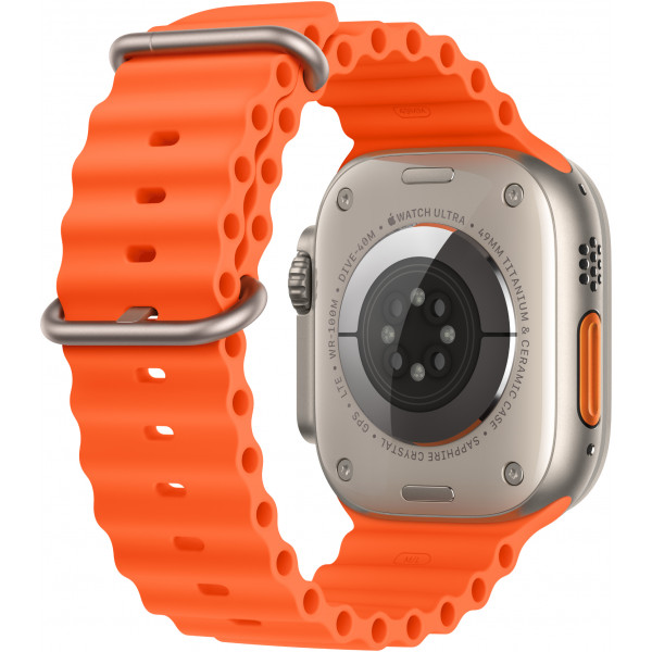 Фото - Смарт-годинник Apple Watch Ultra 2 GPS 49mm Titanium Case with Orange Ocean Band
