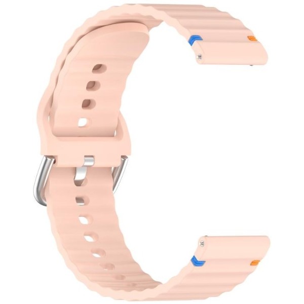 Фото - Ремінець для смарт-годинника BeCover Ribbed Tape (22mm) for Huawei Watch GT 5 / GT 4 (46mm) / GT 3 (46mm) / GT 2 (46mm) / GT 2 Pro / Watch GS Pro Pink (714290)
