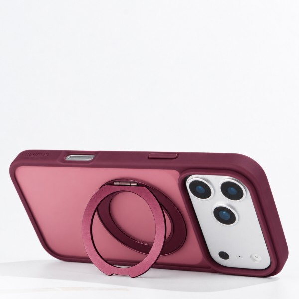 Фото - Чехол для смартфона Armorstandart Unit Stand2 for Apple iPhone 18 Pro / 17 Pro Dark Cherry (ARM92332)