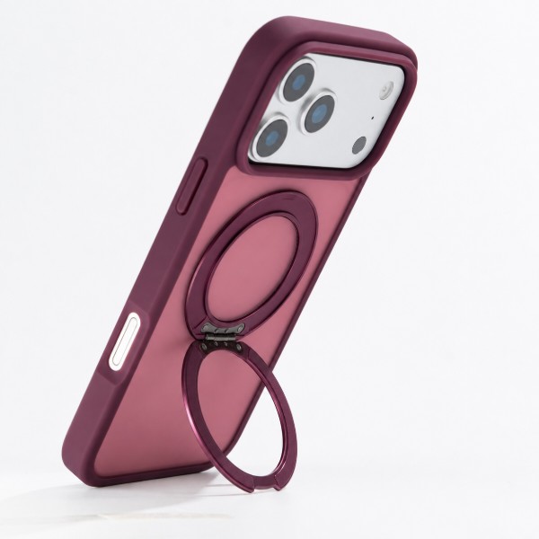 Фото - Чехол для смартфона Armorstandart Unit Stand2 for Apple iPhone 18 Pro Max / 17 Pro Max Dark Cherry (ARM92337)
