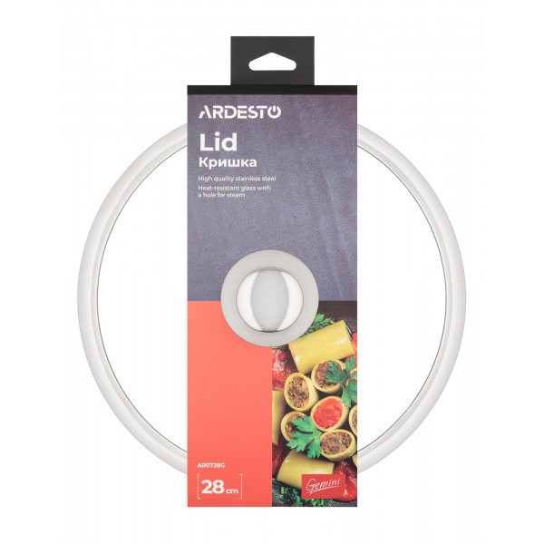 Фото - Кришка для посуду Ardesto Gemini 28 см (AR0728G)
