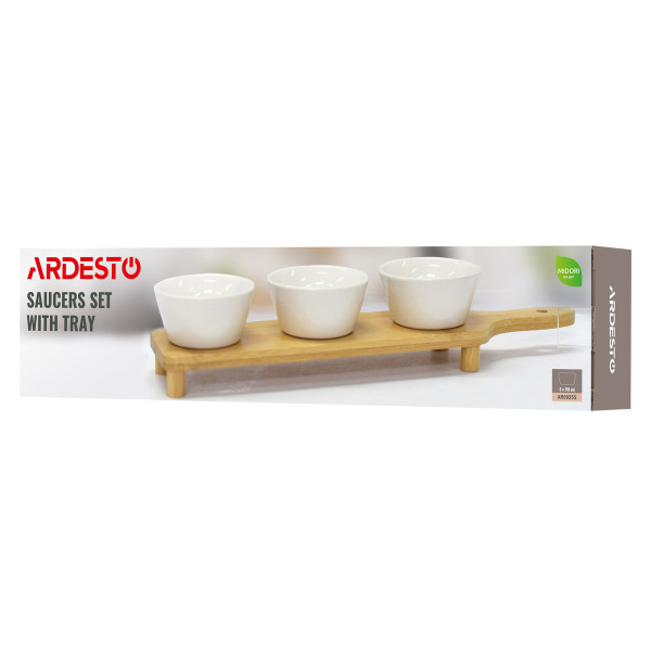 Фото - Соусник Ardesto Midori 110 мл 3 шт. (AR0925S)