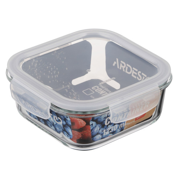 Фото - Ємність для зберігання Ardesto Gemini 1.23 л (AR1212BSQ)