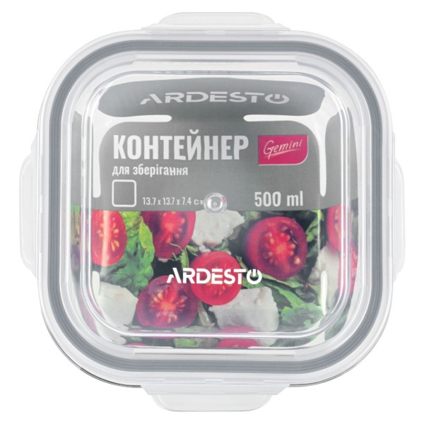 Фото - Емкость для хранения ARDESTO Gemini 500 мл (AR1250SQ)