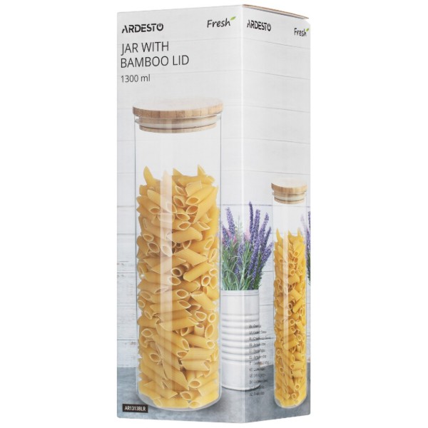 Фото - Ємність для сипучих ARDESTO Fresh 1300 мл (AR1313BLR)