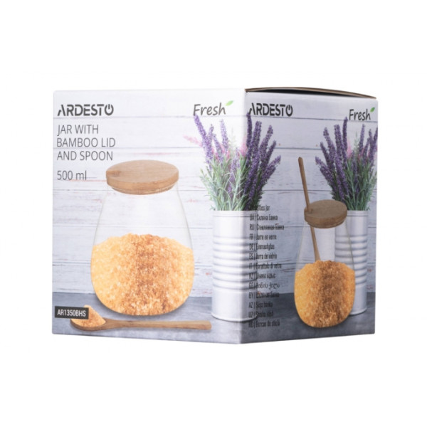Фото - Ємність для сипучих Ardesto Fresh Sugar 500 мл (AR1350BHS)
