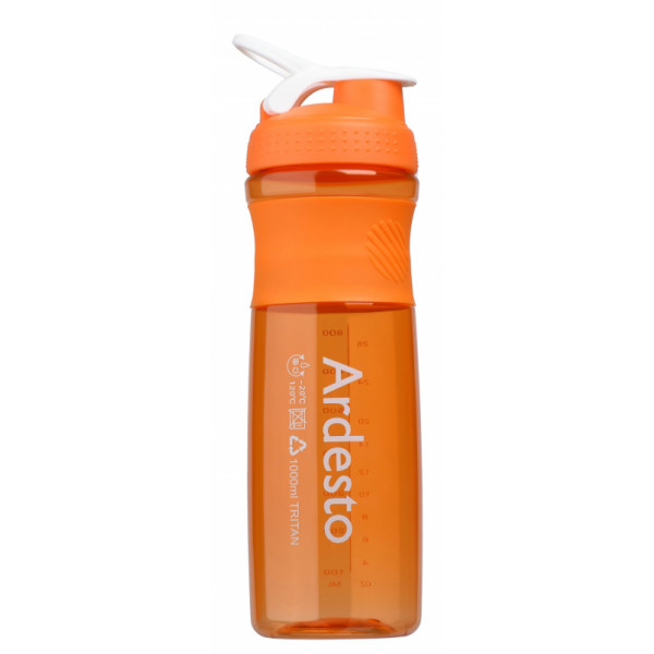 Фото - Пляшка для води Ardesto Smart Bottle 1000 мол Orange (AR2204TO)
