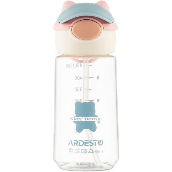 Фото - Пляшка для води Ardesto Bear 550 мл (AR2255BB)