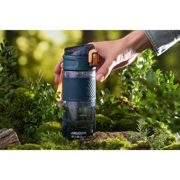 Фото - Пляшка для води Ardesto Active 600 мл Dark Blue (AR2260PV)