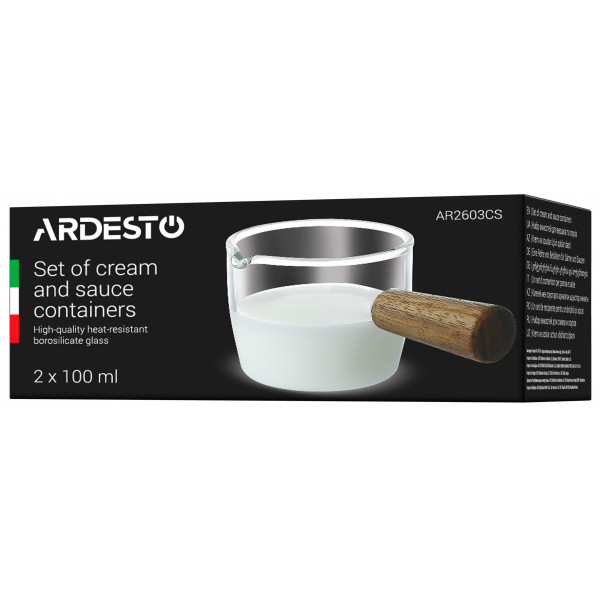 Фото - Соусник Ardesto набір 100 мл 2 шт. (AR2603CS)