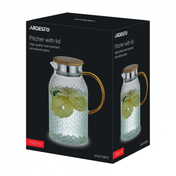 Фото - Кувшин Ardesto Dew 1500 мл (AR2615BPG)