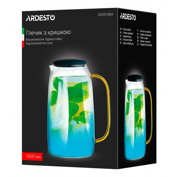 Фото - Глечик Ardesto Blue Atlantic 1600 мл (AR2616BA)