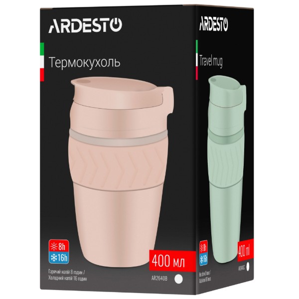 Фото - Термочашка ARDESTO Cosy 400 мл Black (AR2640BT)