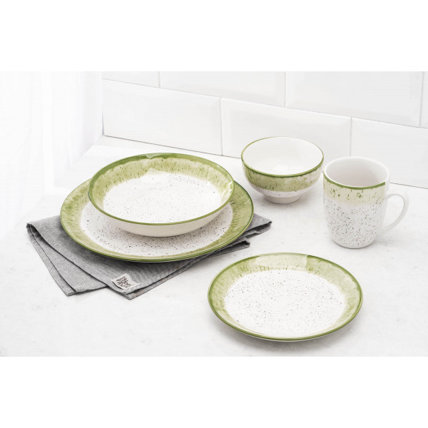 Фото - Тарілка обідня Ardesto Siena 27 см (AR2927SWG)