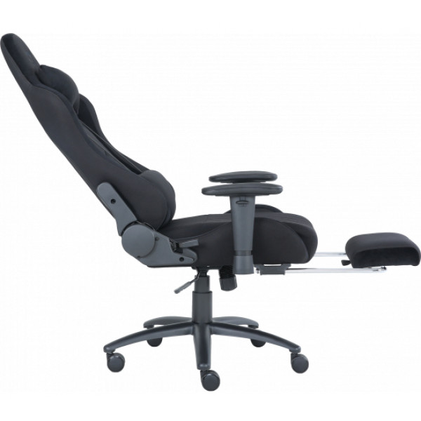 Фото - Крісло для геймерів GT Racer X-2534-F Fabric Black