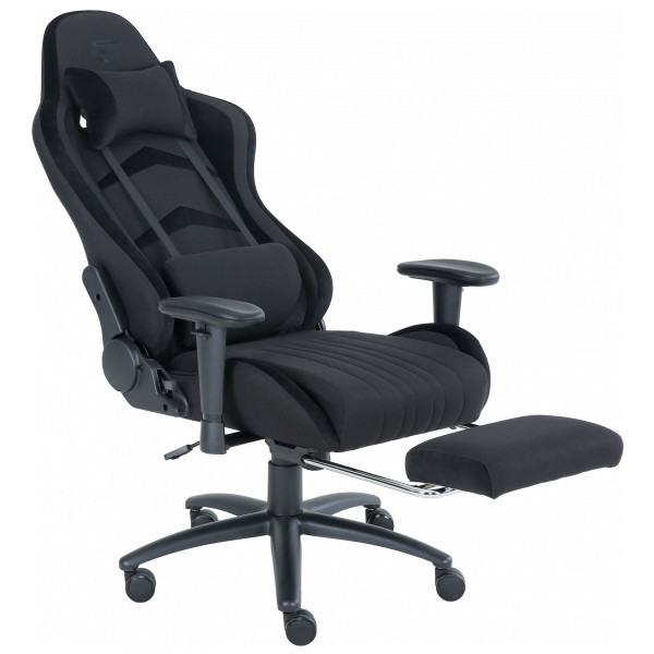 Фото - Крісло для геймерів GT Racer X-2534-F Fabric Black