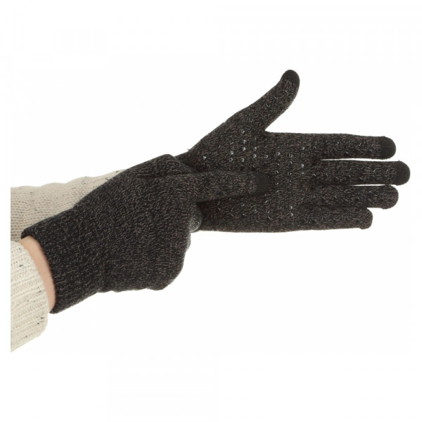 Фото - Рукавички для сенсорних екранів Armorstandart Melange Grey/Black size L (ARM59867)
