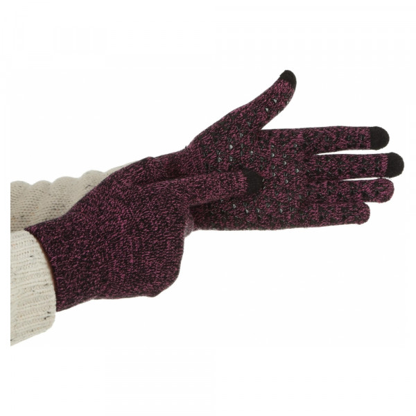Фото - Рукавички для сенсорних екранів Armorstandart Melange Purple/Black size XL (ARM59872)
