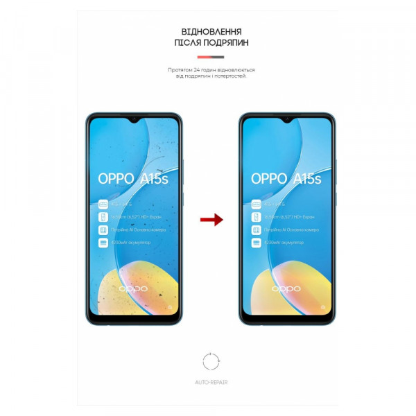 Фото - Захисна плівка для смартфону Armorstandart Matte for OPPO A15s (ARM61140)
