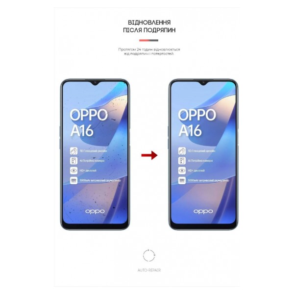 Фото - Захисна плівка для смартфону Armorstandart Matte for OPPO A16 (ARM61141)