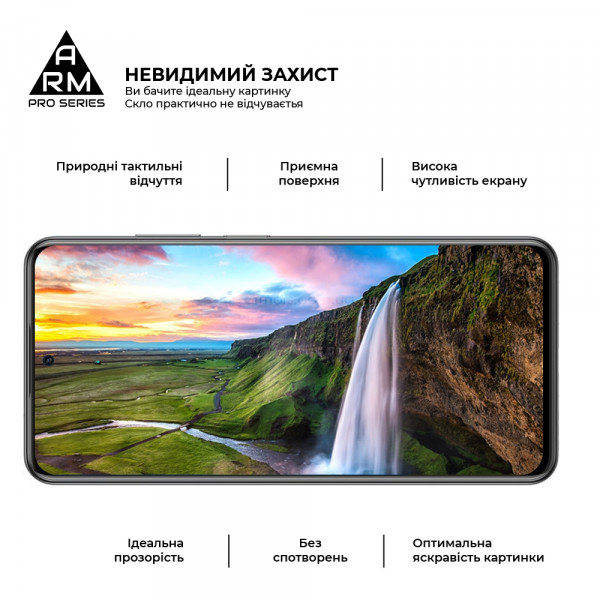 Фото - Защитное стекло для смартфона Armorstandart Pro for ZTE Blade V40 / V40 Pro Black (ARM63119)