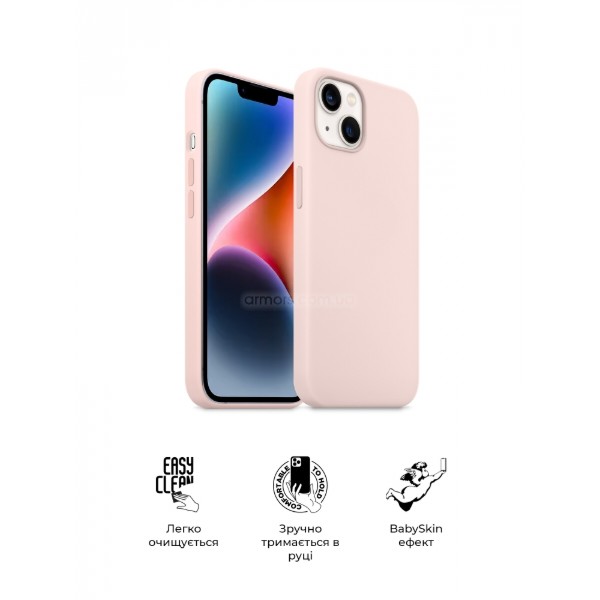 Фото - Чохол для смартфону Armorstandart ICON2 Case for Apple iPhone 14 Chalk Pink (ARM63592)