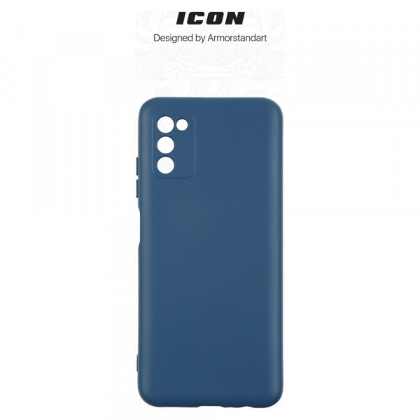 Фото - Чохол для смартфону Armorstandart ICON Case for Samsung A03s Camera cover Dark Blue (ARM64527)