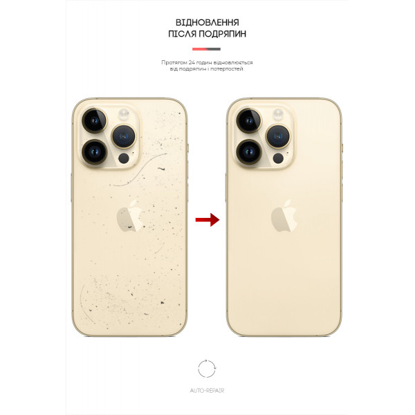 Фото - Захисна плівка для смартфону Armorstandart на задню панель for Apple iPhone 14 Pro Carbone Transparent (ARM64964)