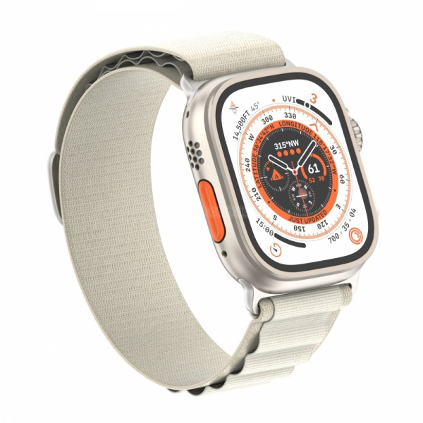 Фото - Ремінець для смарт-годинника Armorstandart Alpina Band for Apple Watch 42mm/44mm/45mm Starlight (ARM64975)