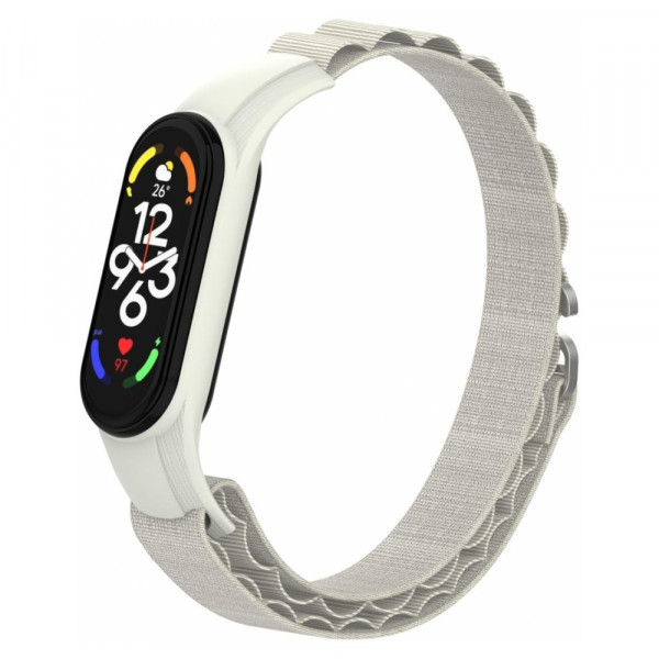 Фото - Ремешок для фитнес-браслета Armorstandart AlpinaStyle Band for Xiaomi Mi Band 7/6/5/4 Starlight (ARM64990)