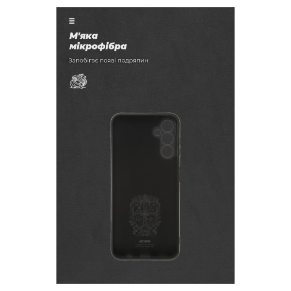 Фото - Чехол для смартфона Armorstandart ICON Case for Samsung A14 4G / A14 5G Camera Cover Black (ARM66169)