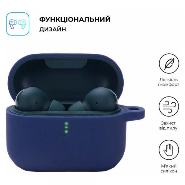 Фото - Чохол для навушників ArmorStandart Hang Case for Xiaomi QCY T10 / T10 Pro Midnight Blue (ARM68426)