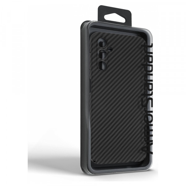Фото - Чехол для смартфона Armorstandart LikeCarbon for Samsung A14 4G (A145) Black (ARM71925)