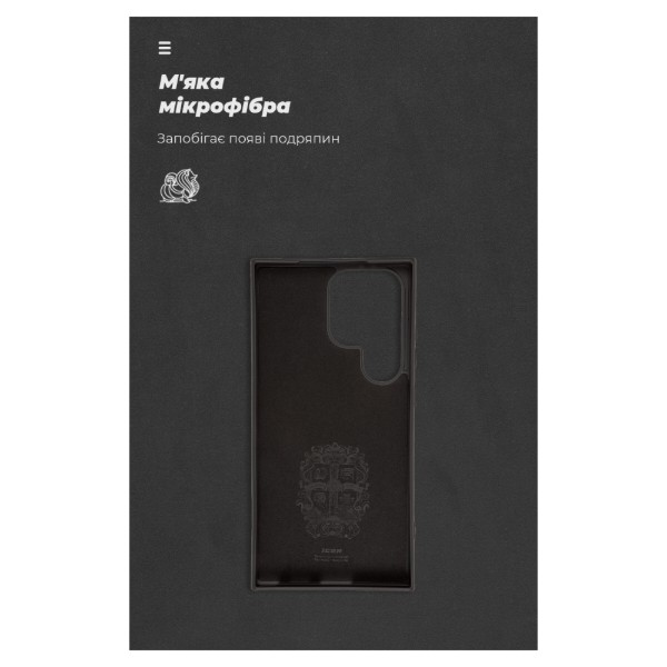 Фото - Чохол для смартфону Armorstandart Icon Case for Samsung S24 Ultra Black (ARM72496)