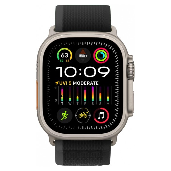 Фото - Ремешок для смарт-часов Armorstandart Trail Loop for Apple Watch All Series 42/44/45/49mm Black (ARM74228)